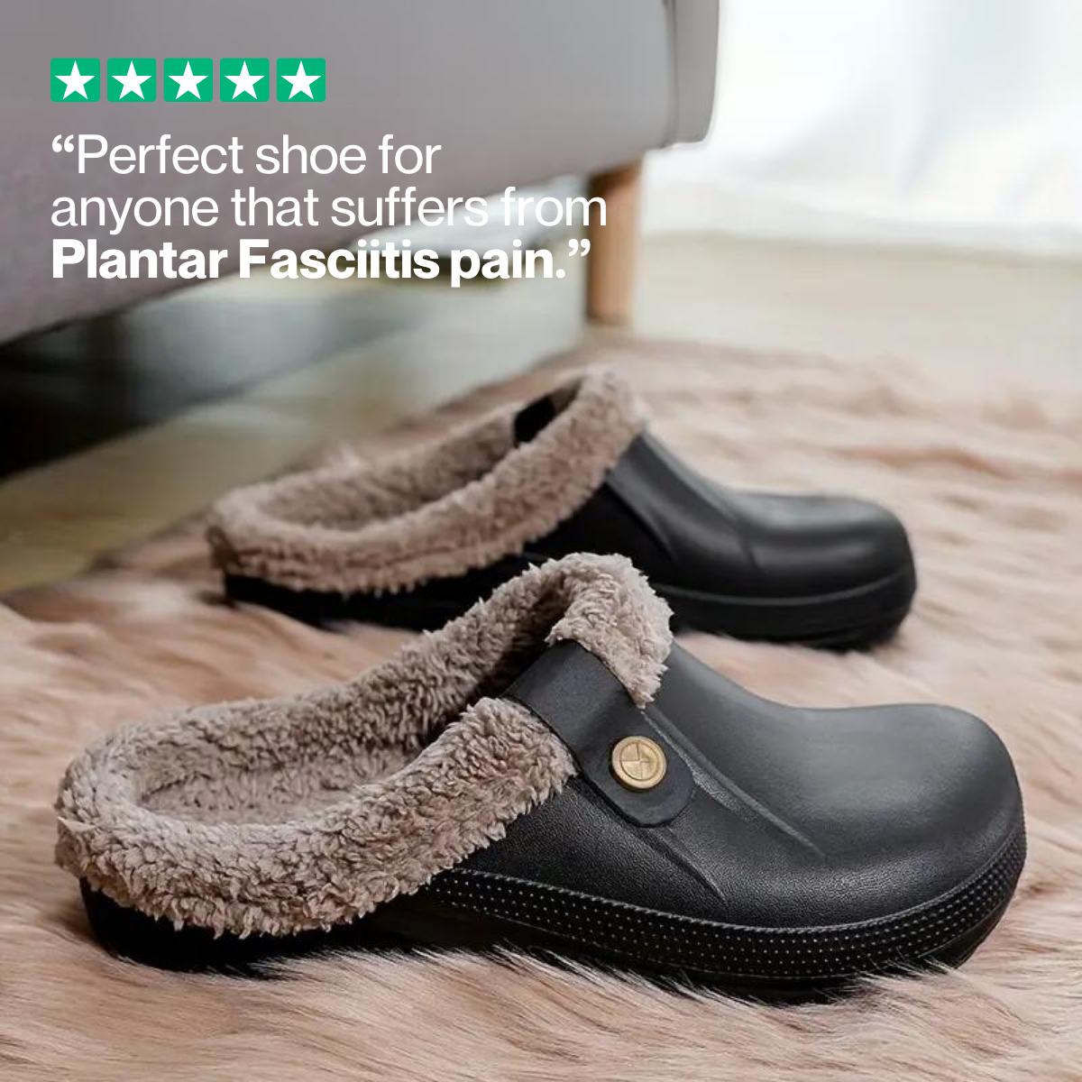Overlane - Non-Slip Comfort Clog Mules